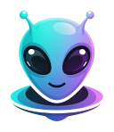 HoverAI Alien Logo